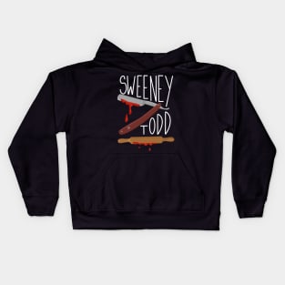 Sweeney Todd: Razor and Rolling Pin Kids Hoodie